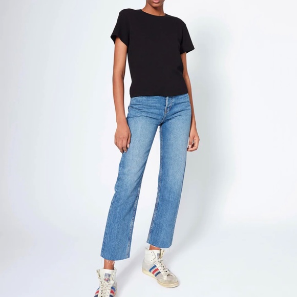 Re/done High Rise Stove Pipe - Medium Vain - 26 - Picture 1 of 9